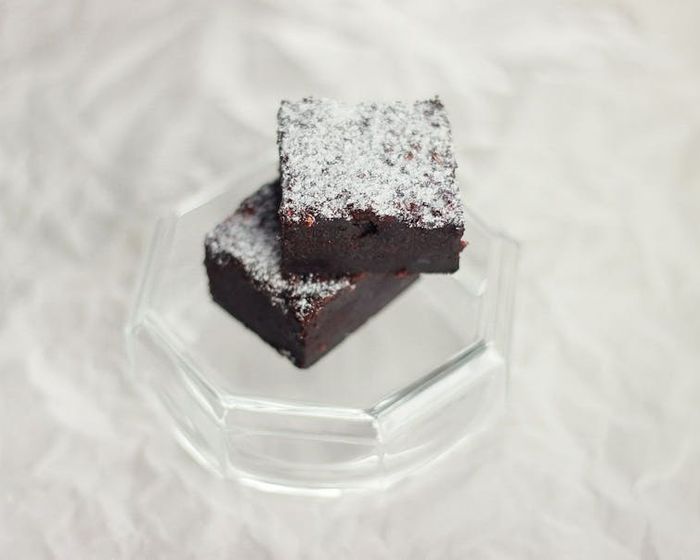Brownie s ovocím mini