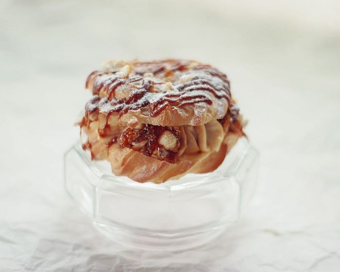 Paris-Brest lieskový oriešok a karamel